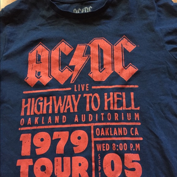 AC DC t-shirt Youth XL - Highway To Hell - Picture 2 of 3